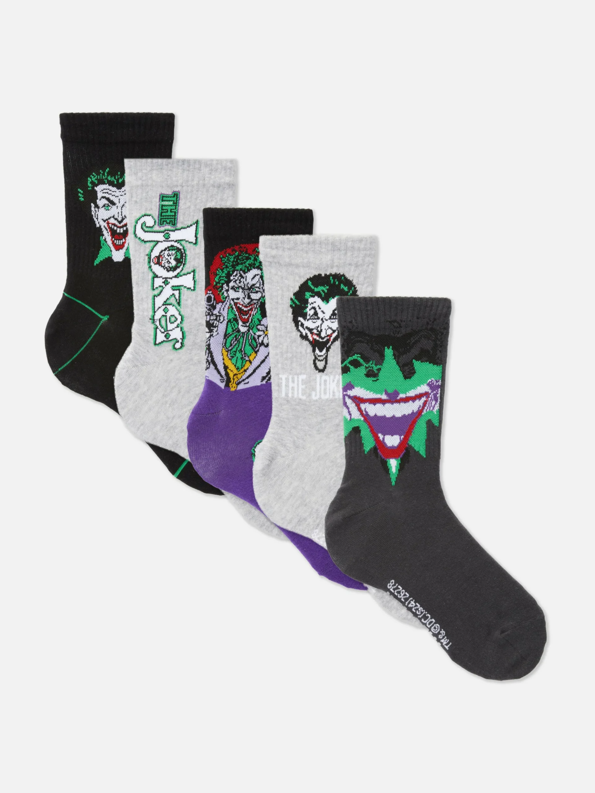 Lot De 5 Paires De Chaussettes Le Joker