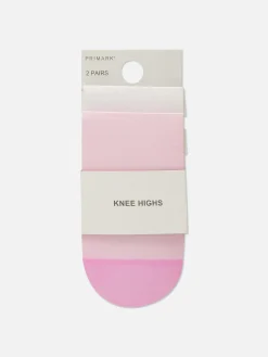 Lot De 2 Paires De Chaussettes Hautes