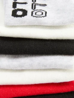 Lot De 7 Paires De Socquettes à Motifs Yeux