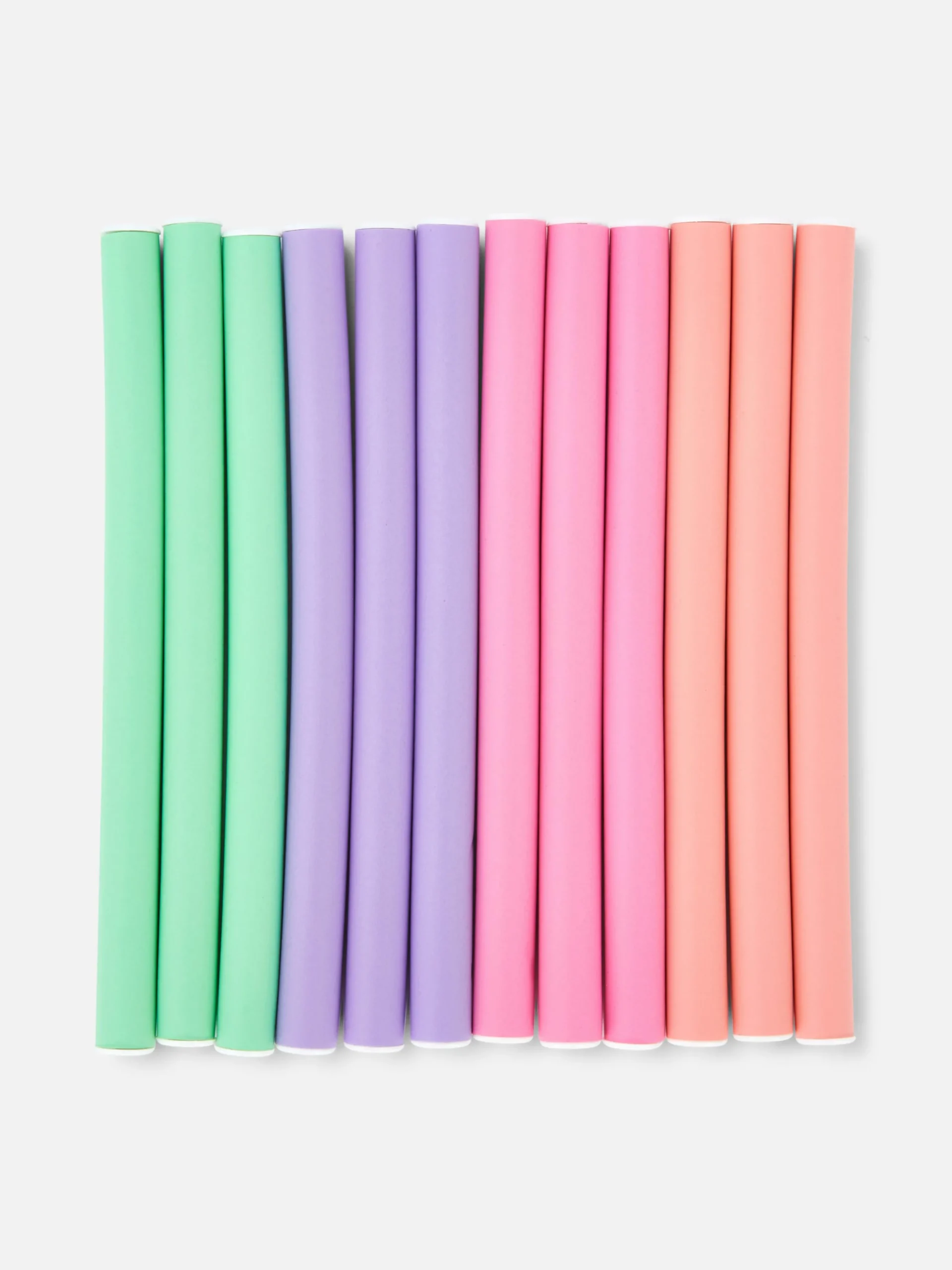 Lot De 12 Petits Bigoudis Flexibles