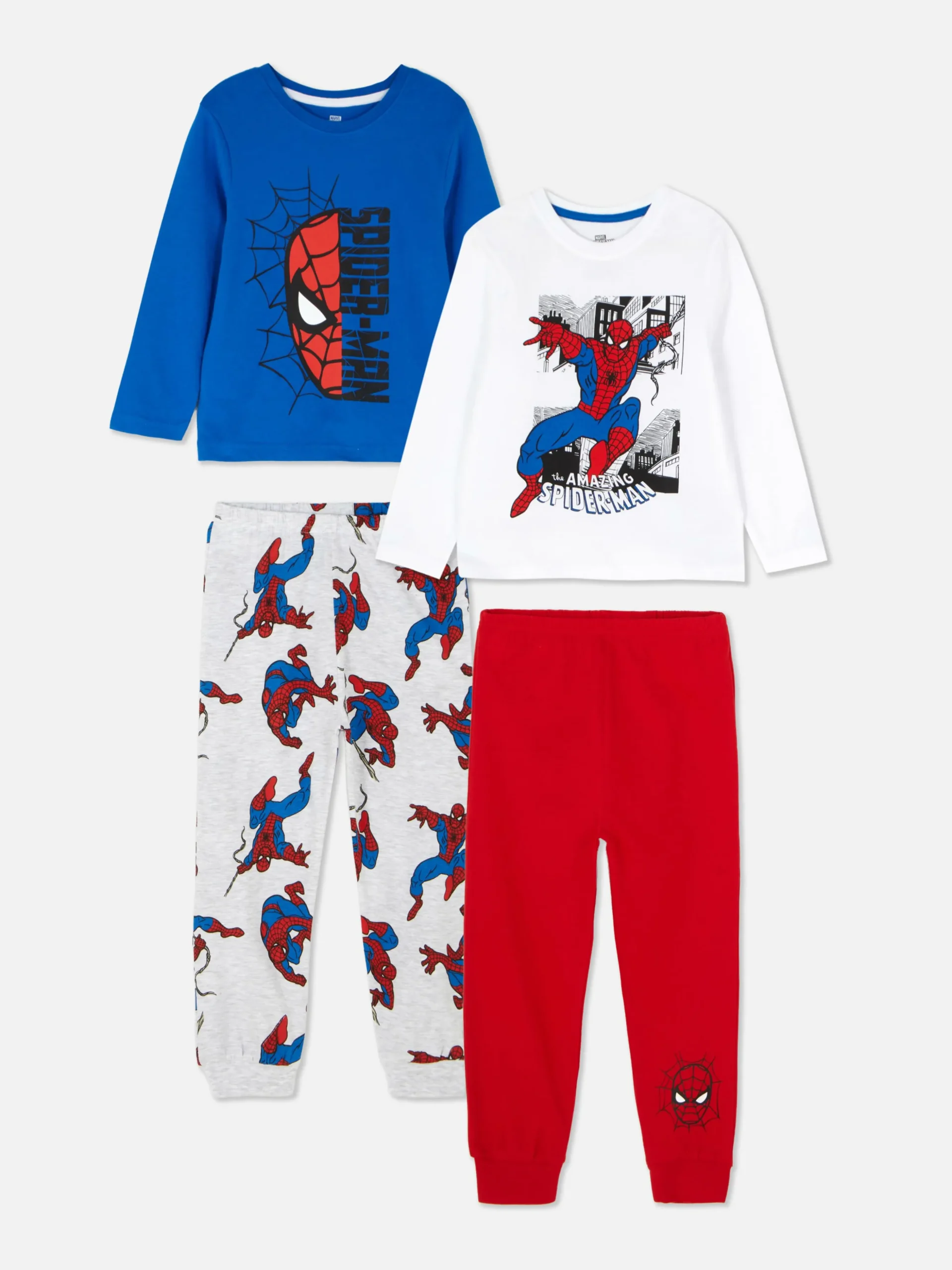 Lot De 2 Pyjamas Graphiques Marvel Spider-Man