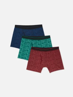 Lot De 3 Shortys Effet Chiné