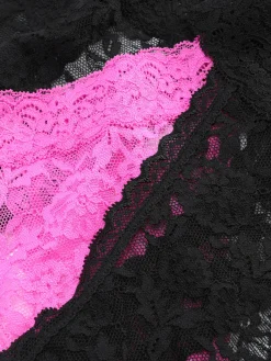 Lot De 3 Strings à Finitions En Dentelle