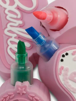 Lot De 4 Surligneurs Parfumés Empilables Barbie