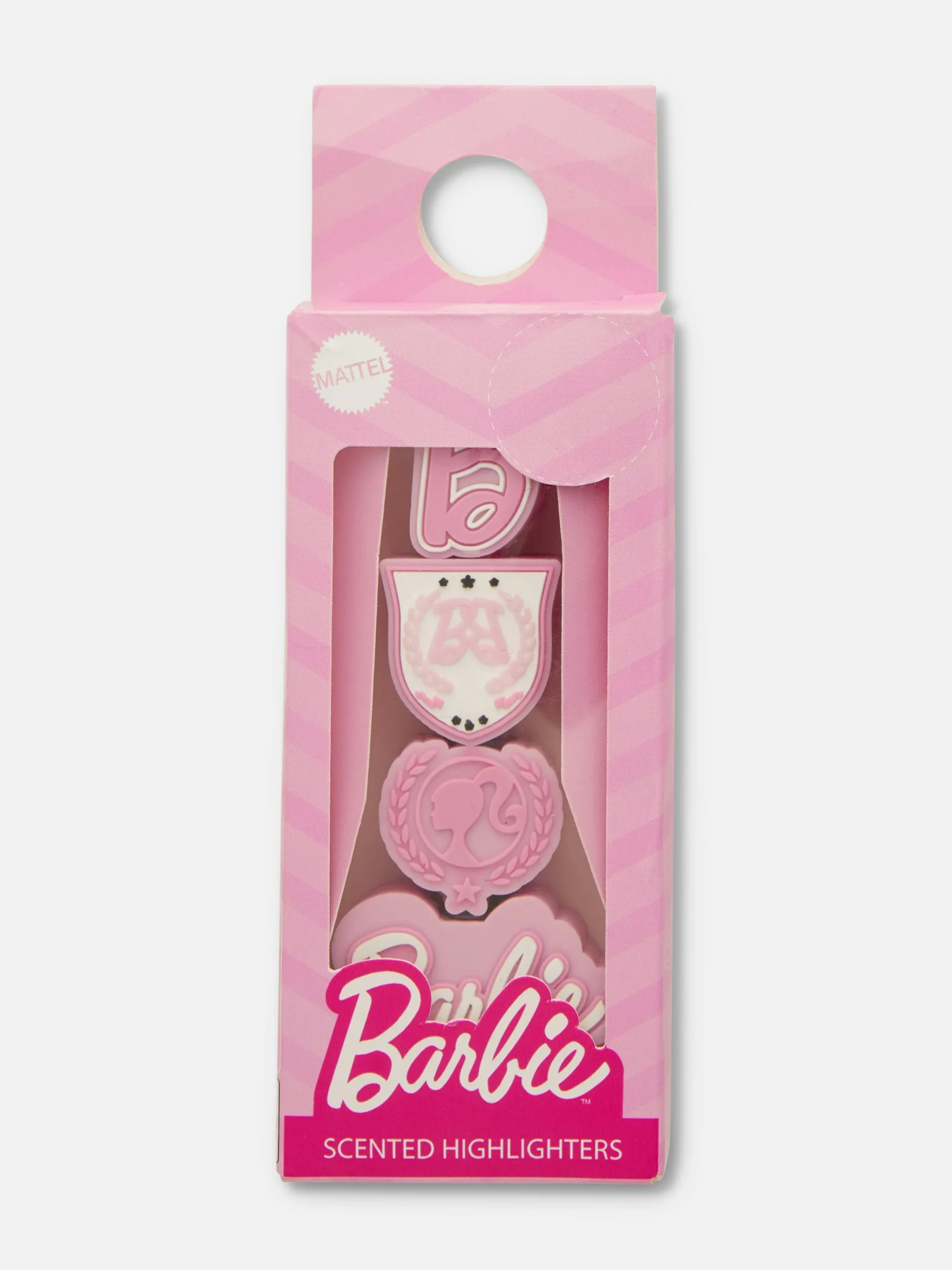 Lot De 4 Surligneurs Parfumés Empilables Barbie
