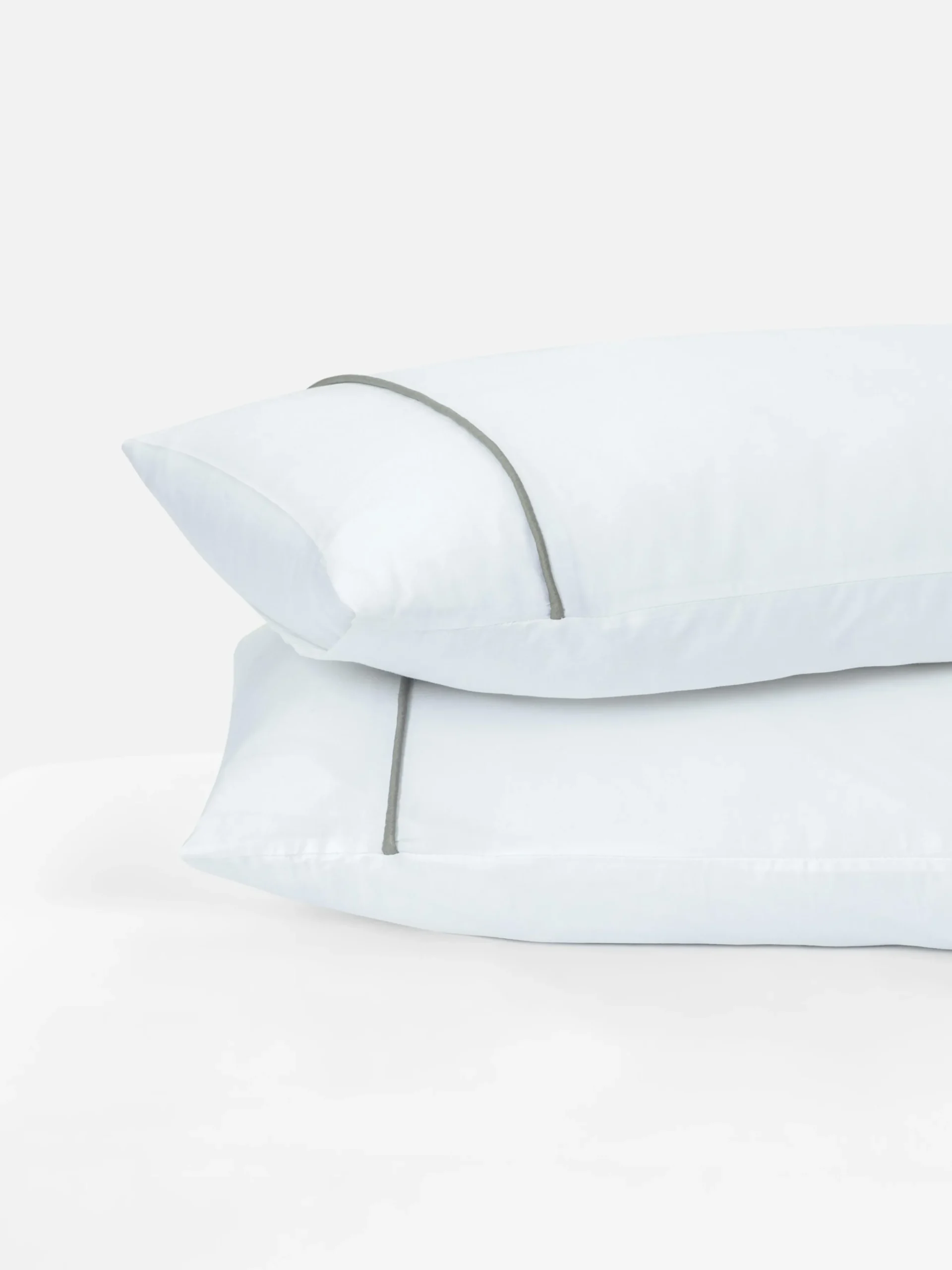 Lot De 2 Taies D'oreiller à Contraste