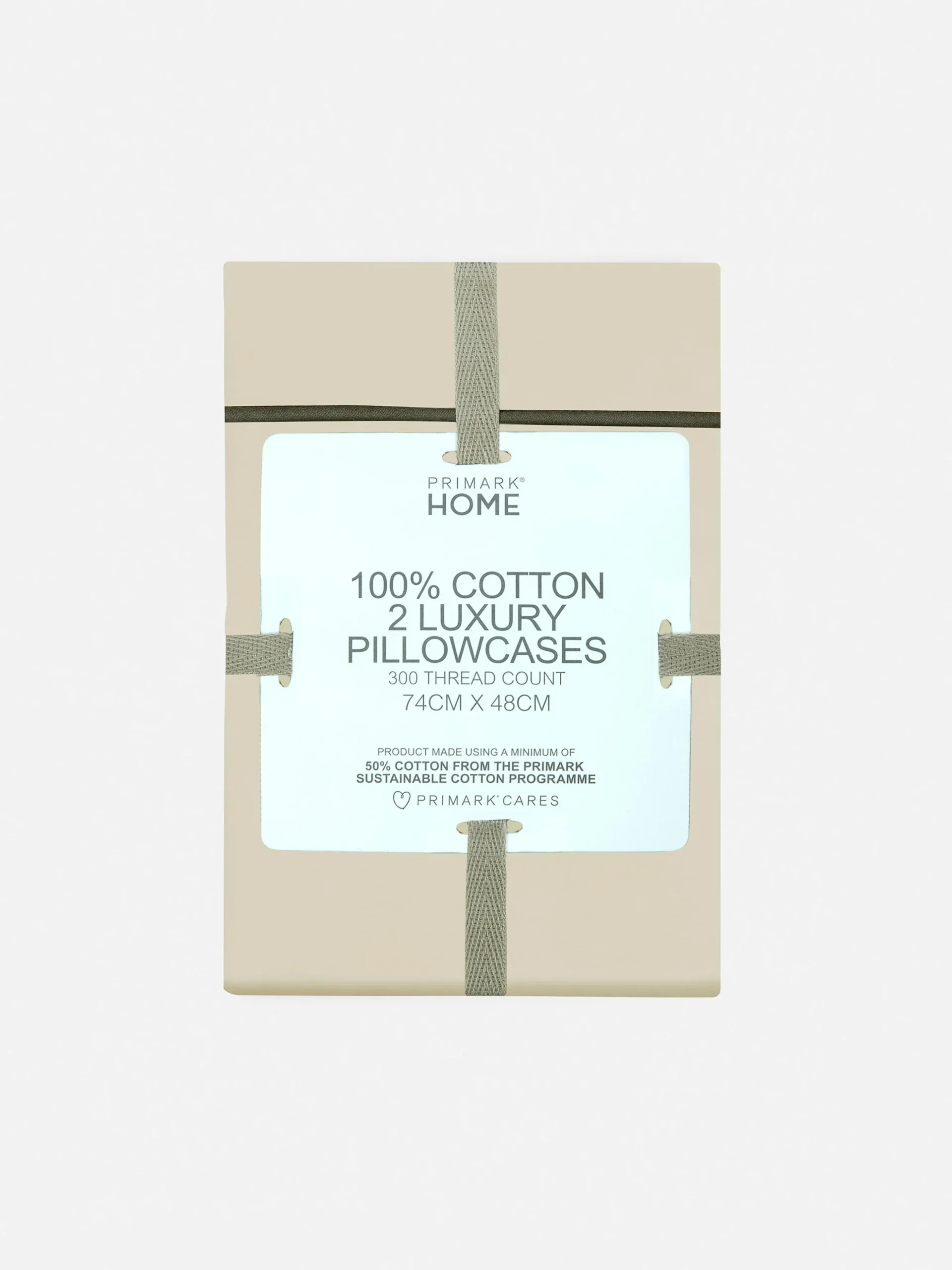 Lot De 2 Taies D'oreiller à 300 Fils