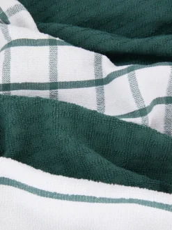 Lot De 4 Torchons En Coton éponge