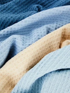 Lot De 4 Torchons Gaufrés