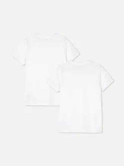 Lot De 2 T-shirts à Manches Courtes
