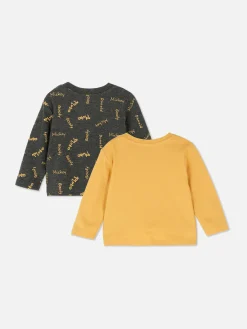 Lot De 2 T-shirts Graphiques Disney Dingo