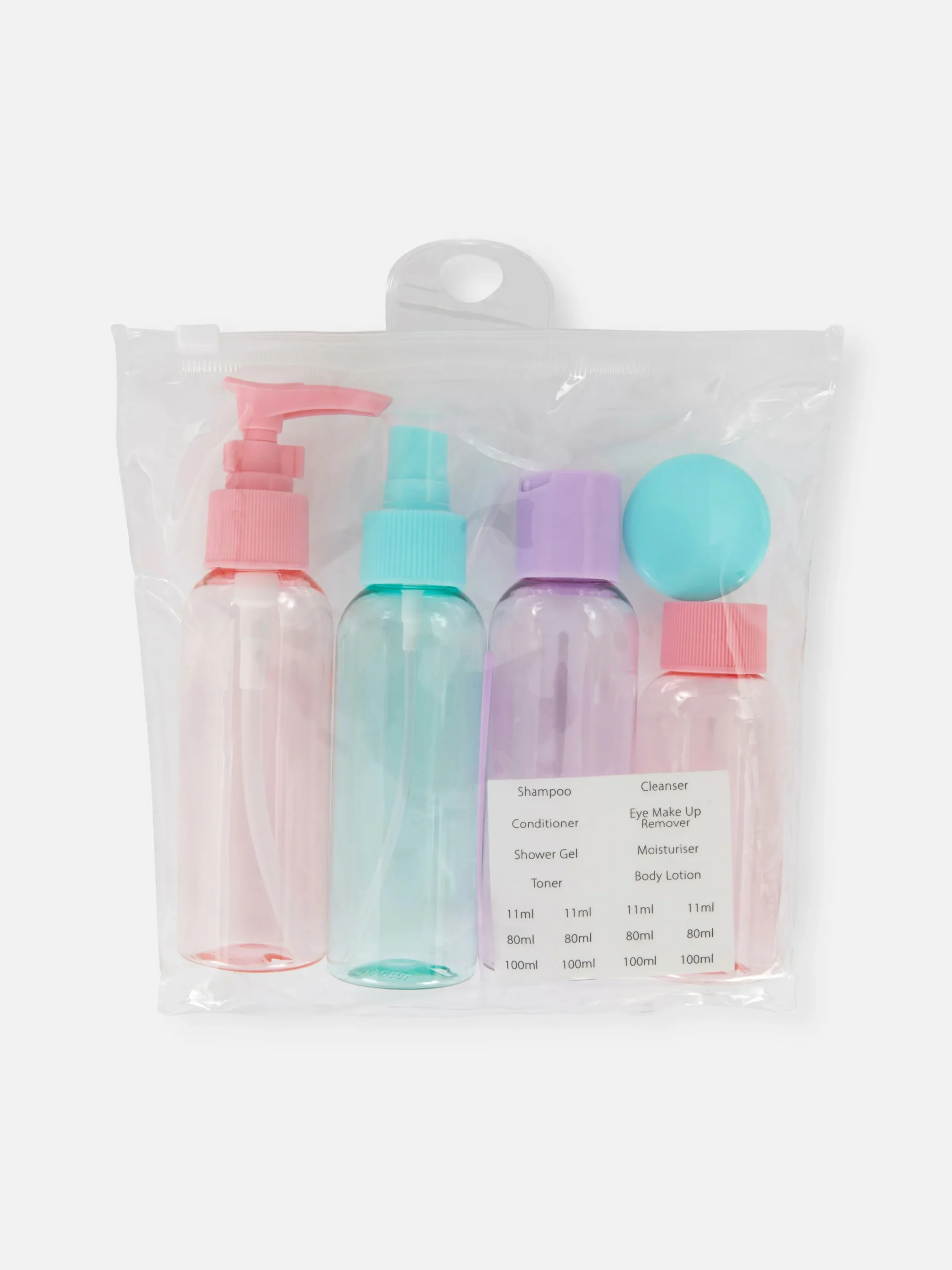 Lot De Flacons De Voyage