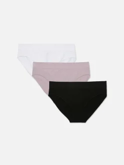 Lot De 3 mini Culottes Taille Large Sans Couture