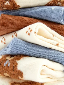 Lot De 7 paires De Chaussettes Ours