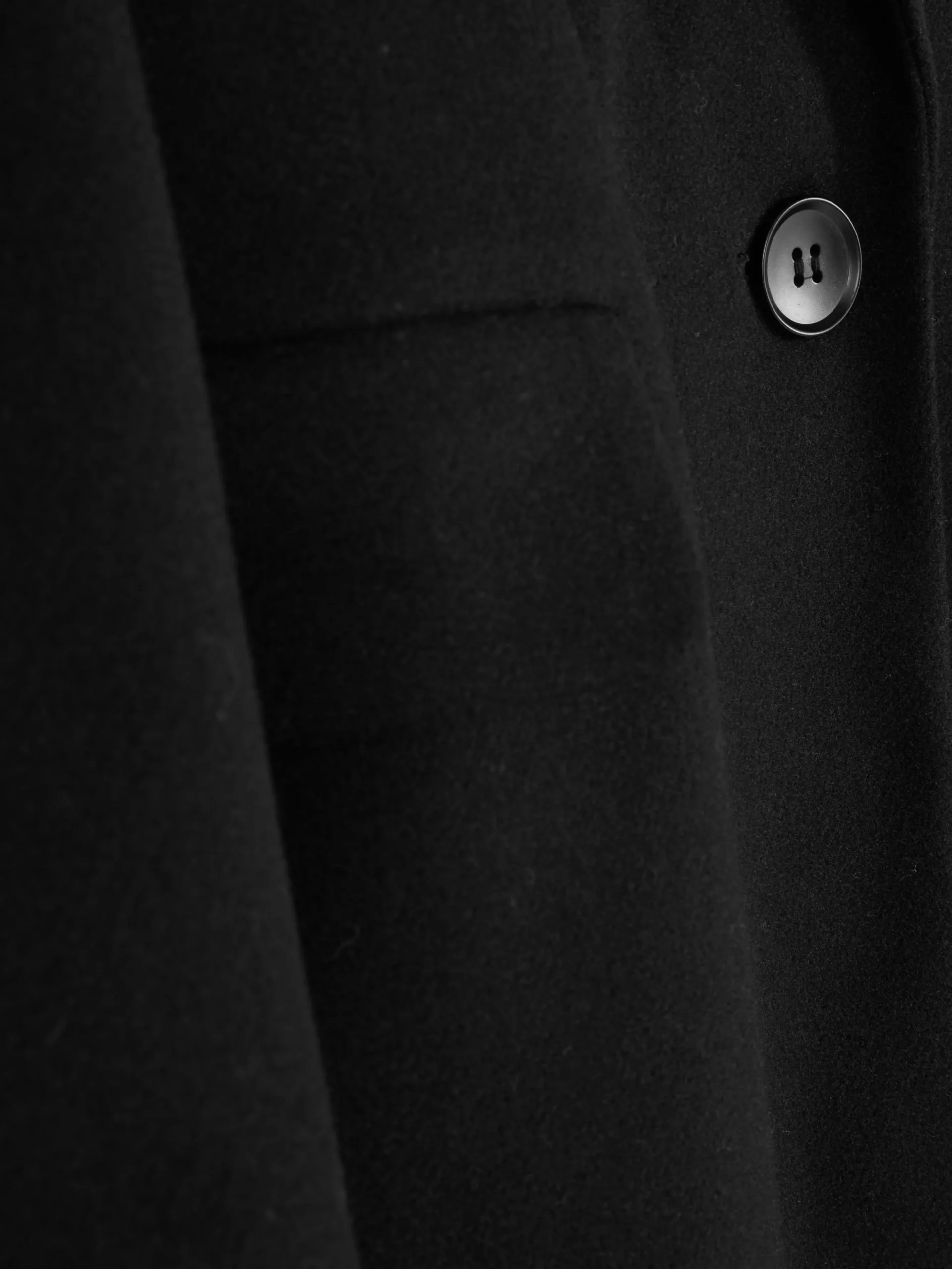 Manteau à Boutonnage Simple Classique