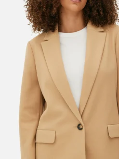 Manteau à Boutonnage Simple Classique