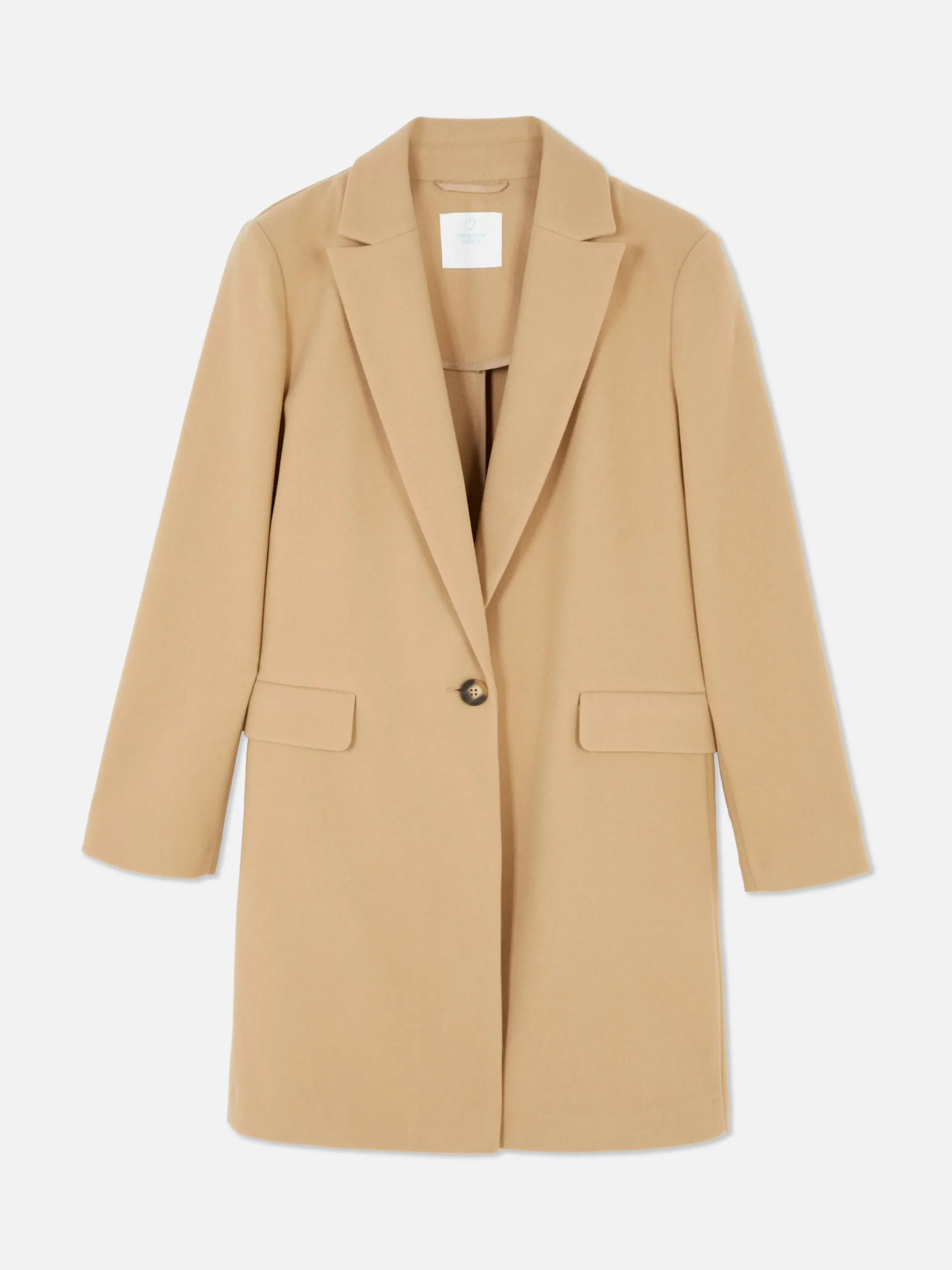 Manteau à Boutonnage Simple Classique