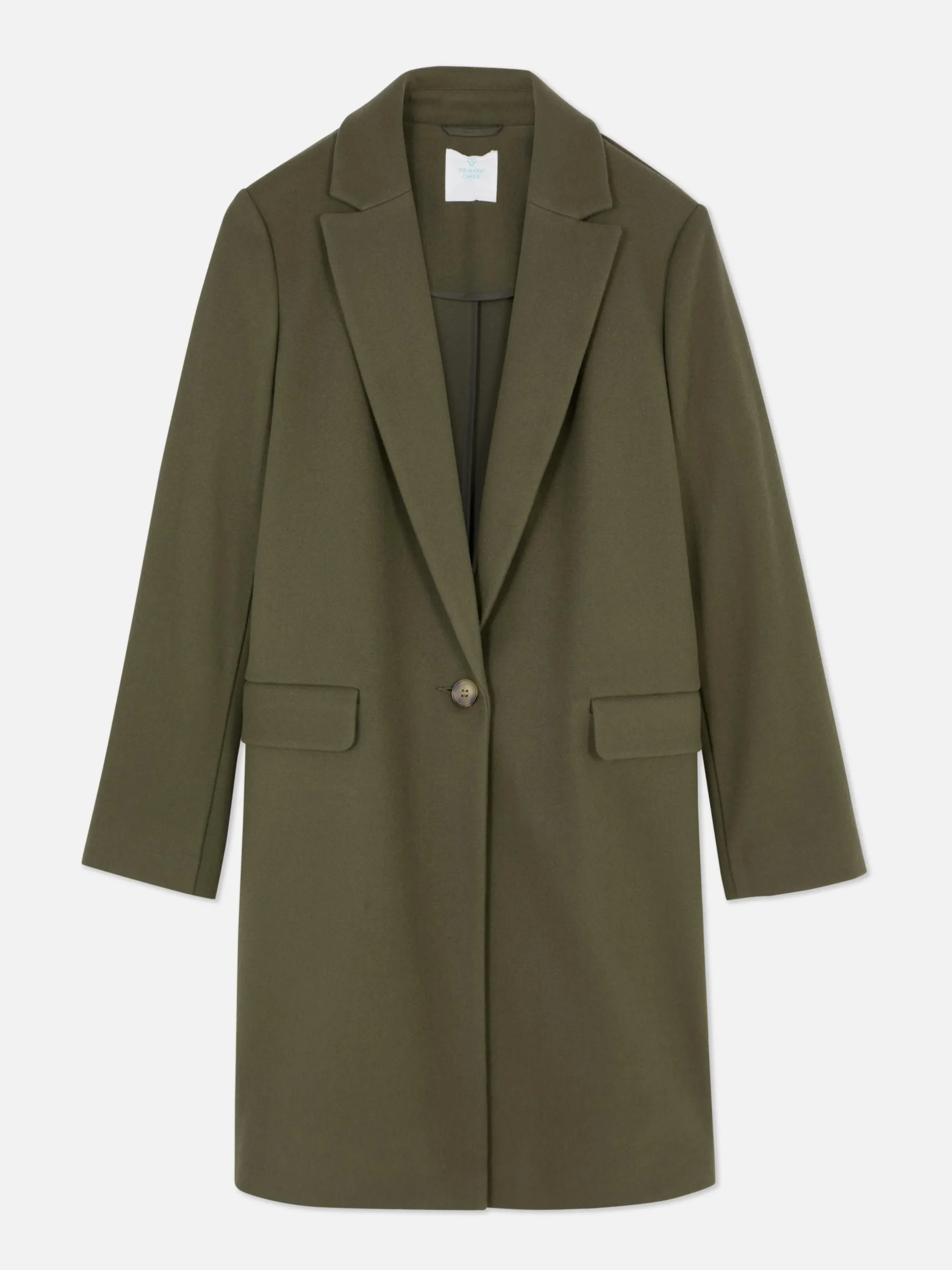 Manteau à Boutonnage Simple Classique