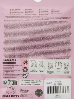 Masque-tissu Hello Kitty