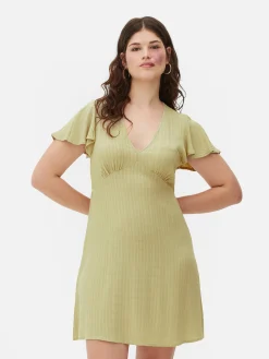 Mini Robe à Manches Courtes