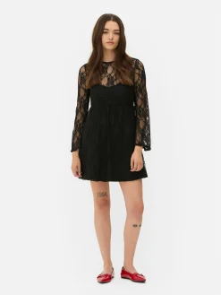 Mini Robe En Dentelle Beetlejuice X Colleen Atwood