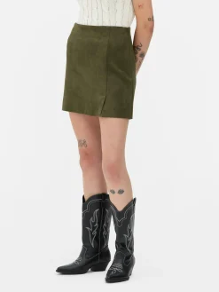 Mini-jupe En Suédine