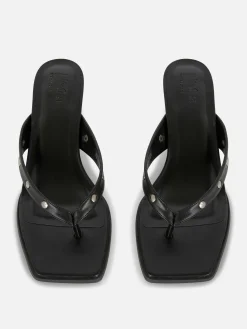 Mules Cloutées En Simili Cuir Rita Ora