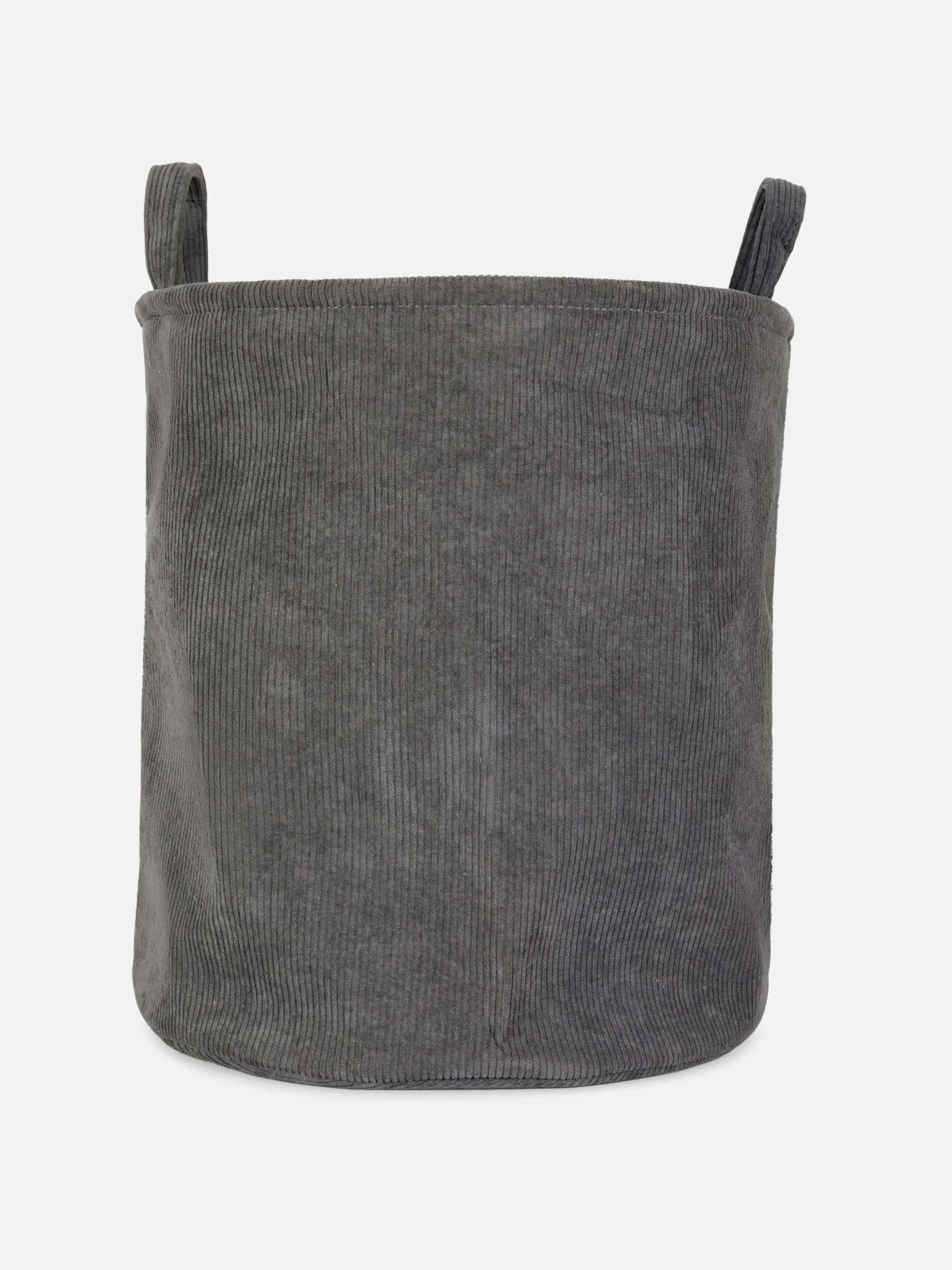 Panier à Linge En Velours Côtelé