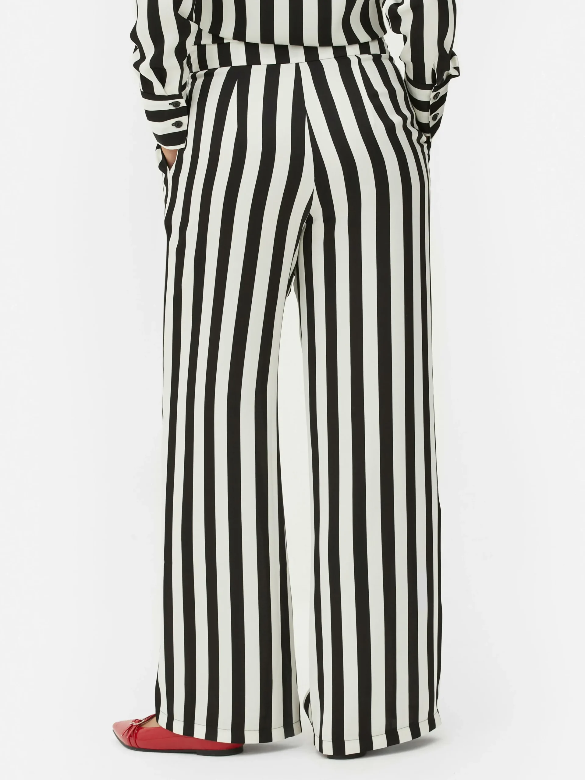 Pantalon à Rayures Beetlejuice X Colleen Atwood