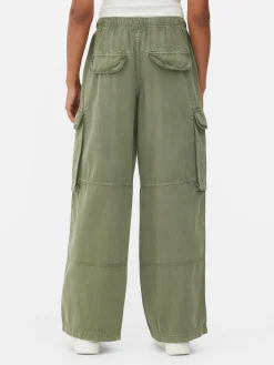 Pantalon Cargo à Nouer à La Taille