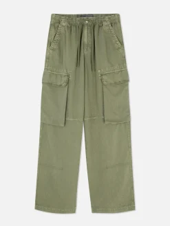 Pantalon Cargo à Nouer à La Taille