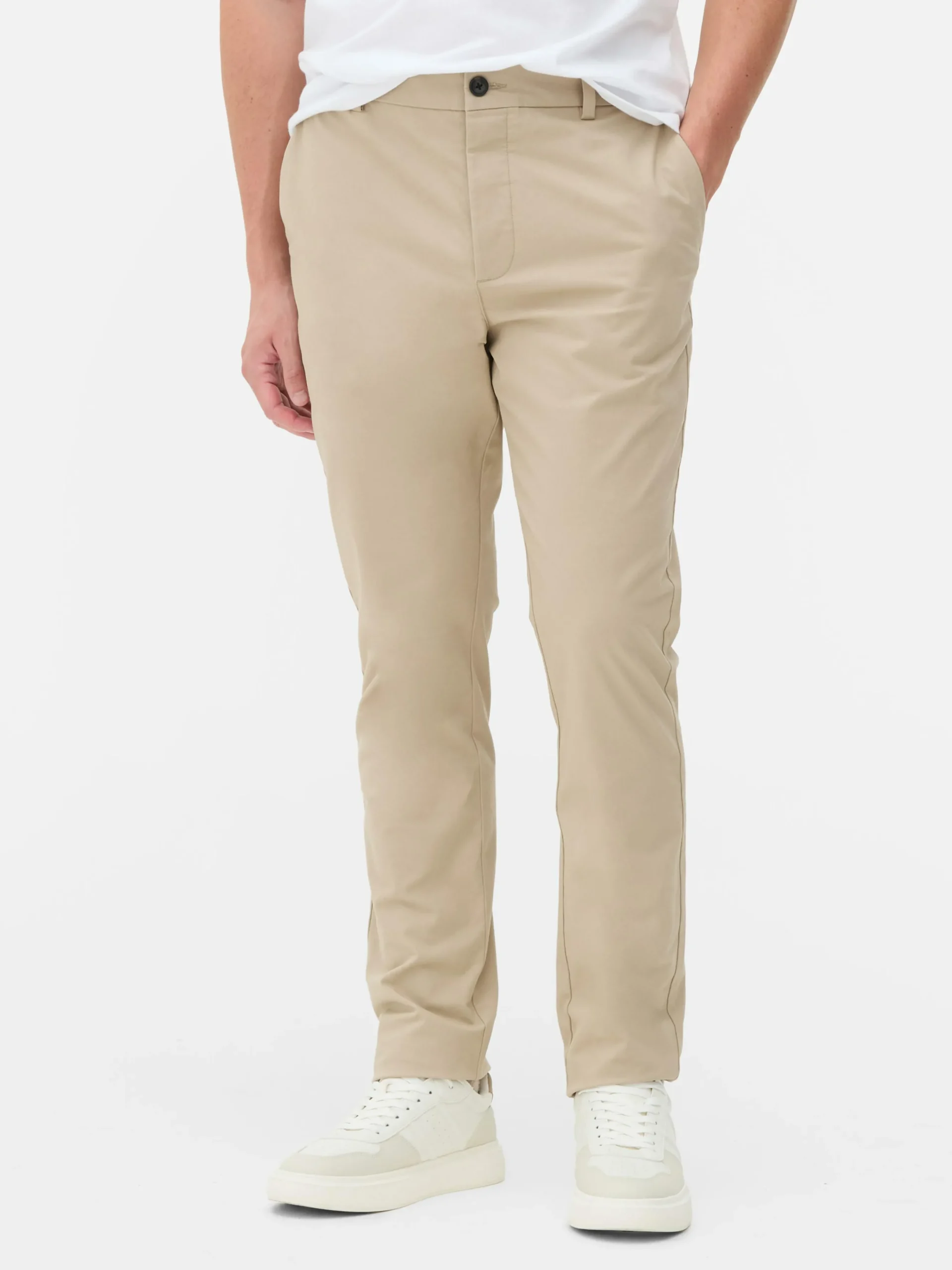 Pantalon Chino Stretch Coupe Slim