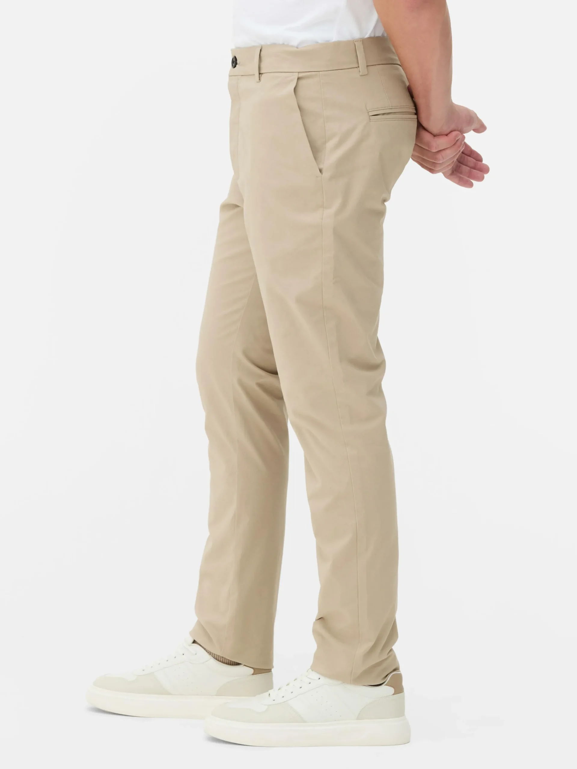 Pantalon Chino Stretch Coupe Slim
