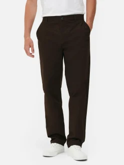 Pantalon Chino Stretch Coupe Droite