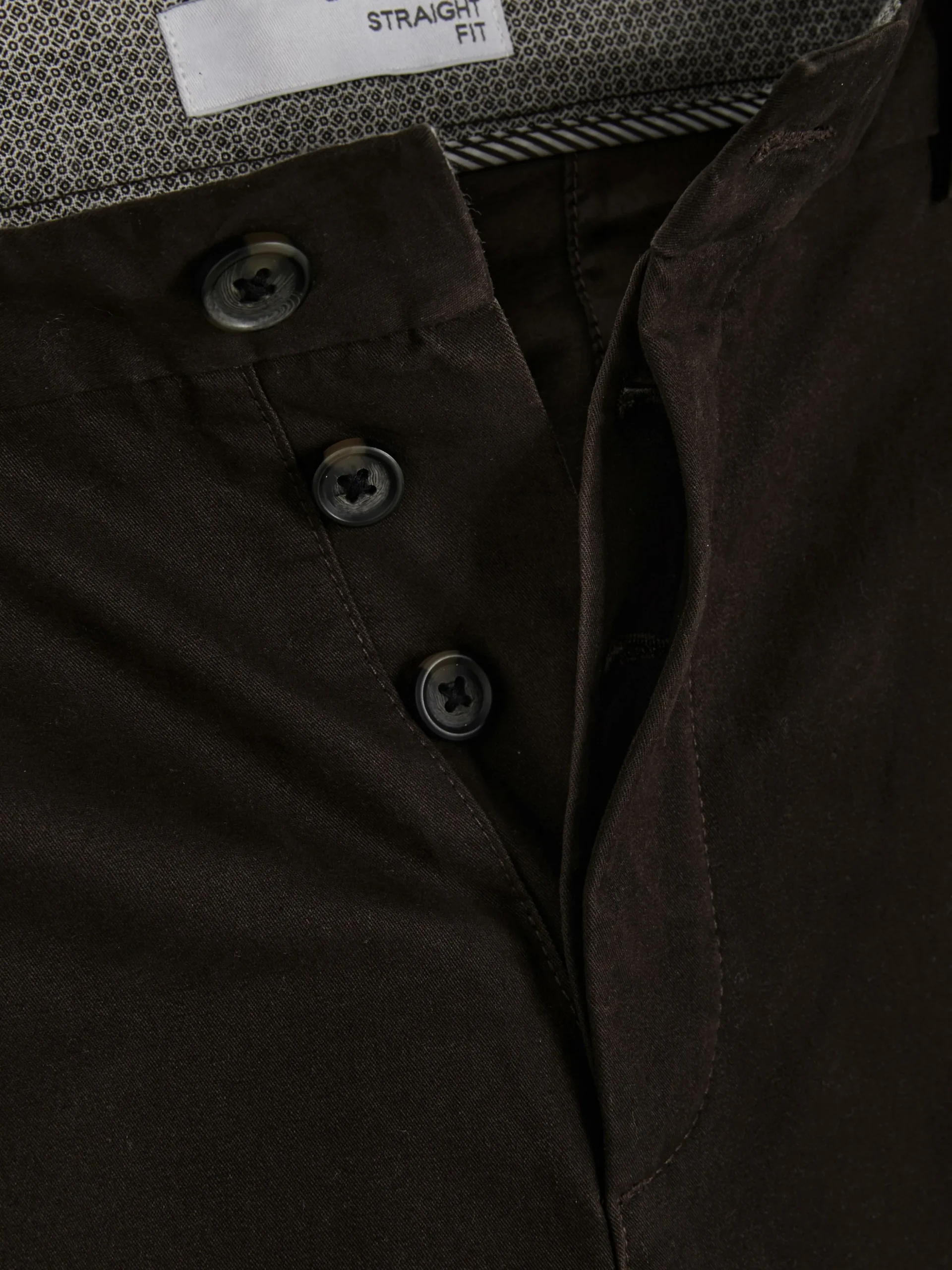 Pantalon Chino Stretch Coupe Droite