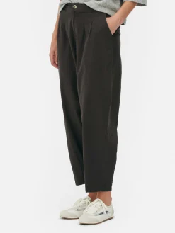 Pantalon Fuselé Plissé