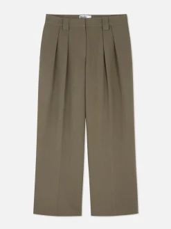 Pantalon Large Plissé Rita Ora