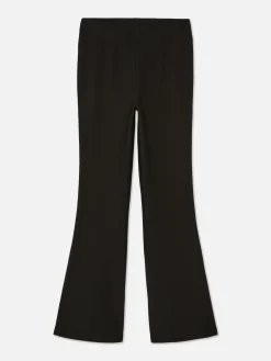 Pantalon évasé Côtelé