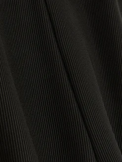 Pantalon évasé Côtelé