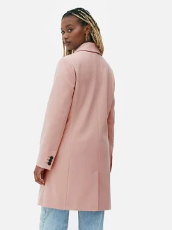 Pardessus à Boutonnage Simple