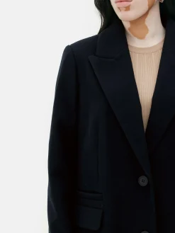 Pardessus à Boutonnage Simple