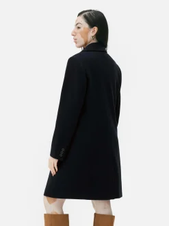 Pardessus à Boutonnage Simple