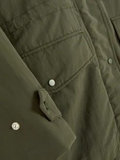 Parka à Capuche En Fausse Fourrure