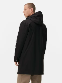 Parka Caoutchoutée à Capuche