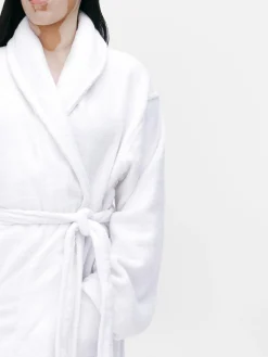 Peignoir De Spa En Tissu-éponge Coton