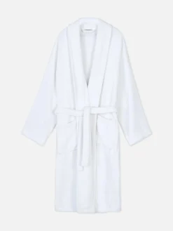 Peignoir De Spa En Tissu-éponge Coton