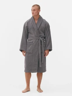 Peignoir De Spa En Tissu-éponge Coton