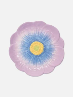 Petite Assiette Texturée En Forme De Fleur