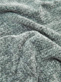 Petite Couverture En Chenille à Pampilles