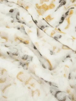 Petite Couverture Ultra-douce à Imprimé Guépard
